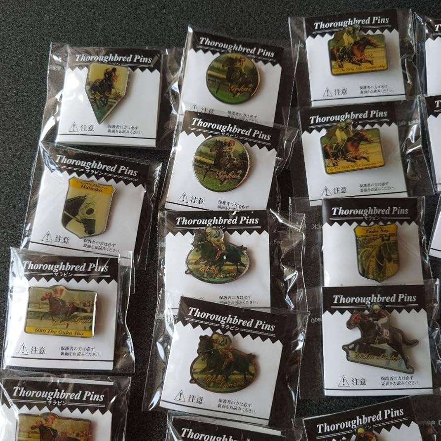 Amazon.co.jp: 競馬 東ハト サラブレッド ピンズ サラピン まねき馬